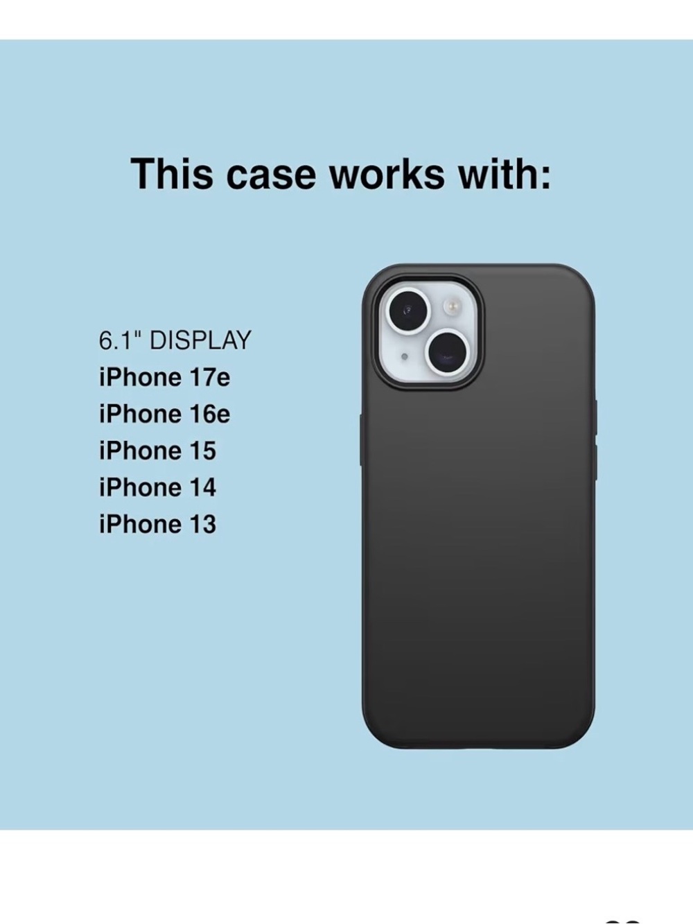OtterBox Symmetry Series Clear Case. Snaps to MagSafe. iPhone 15 - Picture 2 of 9